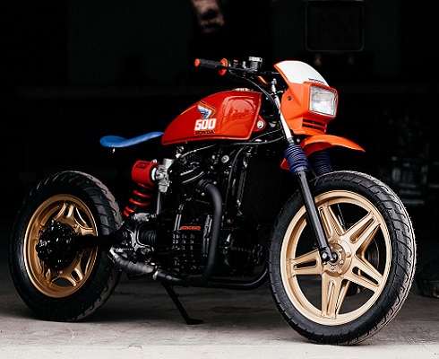 Трайк вдохновляет: Honda CX500 в стиле «злого» трехколесника
