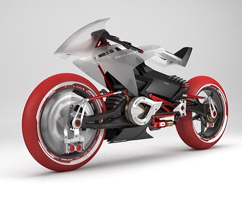 Витруальный цирк: студенты создали электрический спортбайк Bimota (+видео)