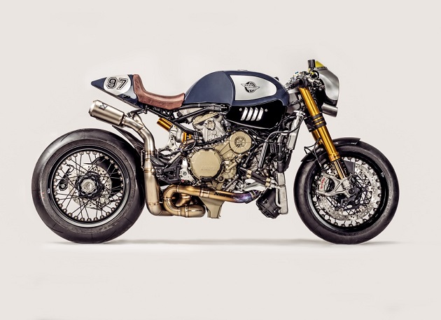 Кощунство и мастерство: фантастический кафе-рейсер… Ducati Panigale R!