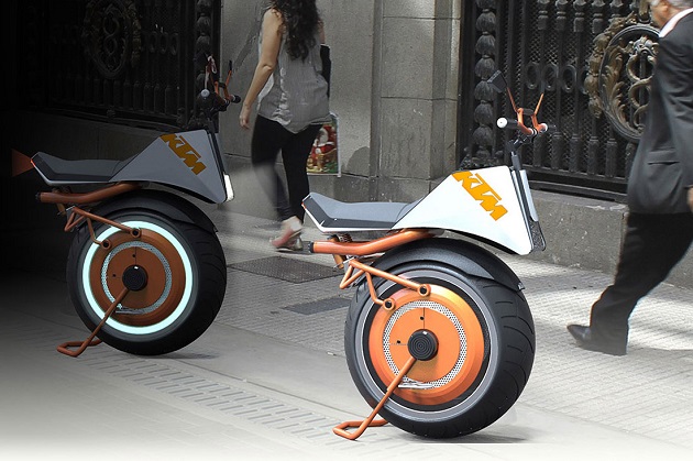 Одноколесный KTM: не для слабонервных