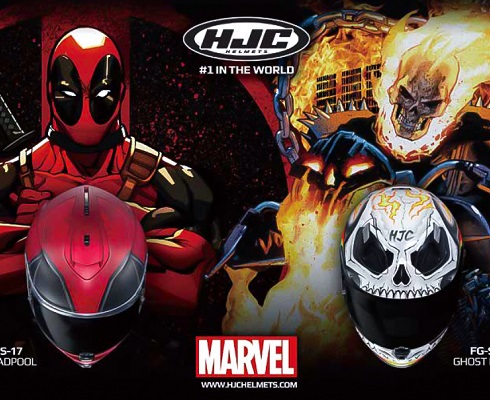 «Шапки» HJC: Ghost Rider, но не тот