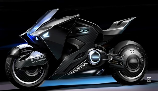 Мотоцикл «призрака»: Honda представила байк из нового фильма