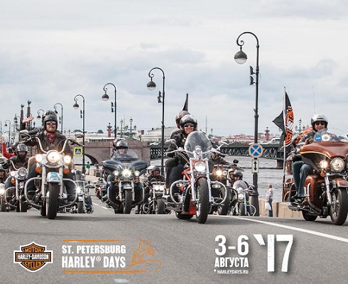Четырехдневное шоу: Harley-Davidson вновь захватят Санкт-Петербург