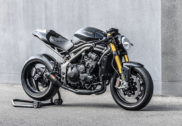 Железный и быстрый: Triumph Speed Triple от парижского дилера