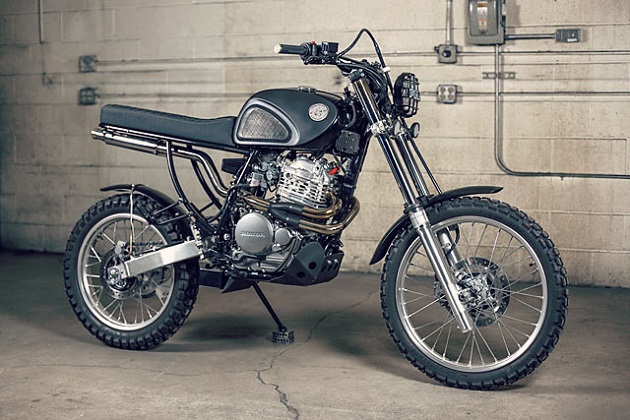Смывая грязь: внедорожник Honda XR650L а-ля ретро