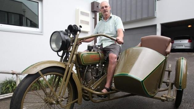 Инженер восстановил Harley-Davidson 1920 года
