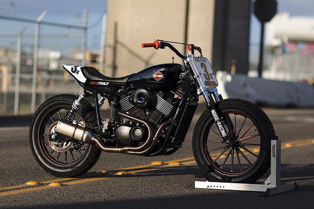 Настоящий Hooligan: Harley-Davidson XG750 записался в флэт-трекеры
