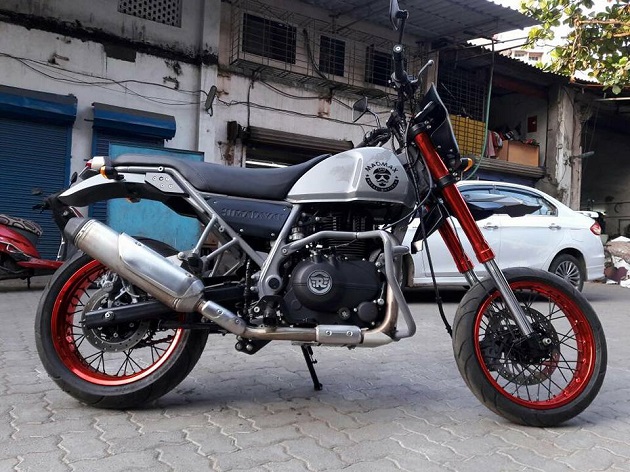 Как говорится, why not: турэндуро Royal Enfield стало мотардом