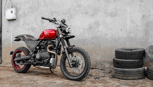Герой эпоса: турэндуро Royal Enfield Himalayan обернулся скрэмблером