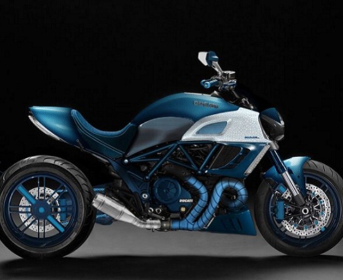 Гламурный Diavel: автотюнер взялся за масл-байк Ducati