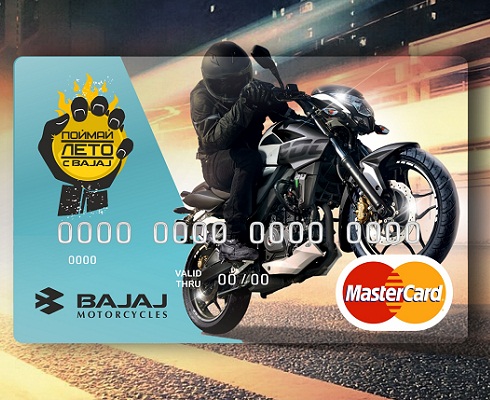 Bajaj: подарочная карта при покупке мотоцикла