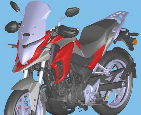 Honda готовит крошечный турэндуро