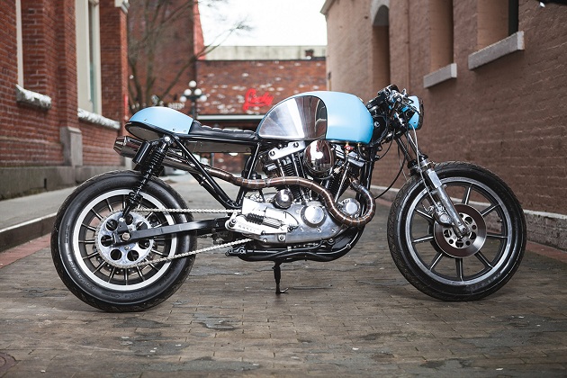 Первый опыт: кафе-рейсер на базе Sportster