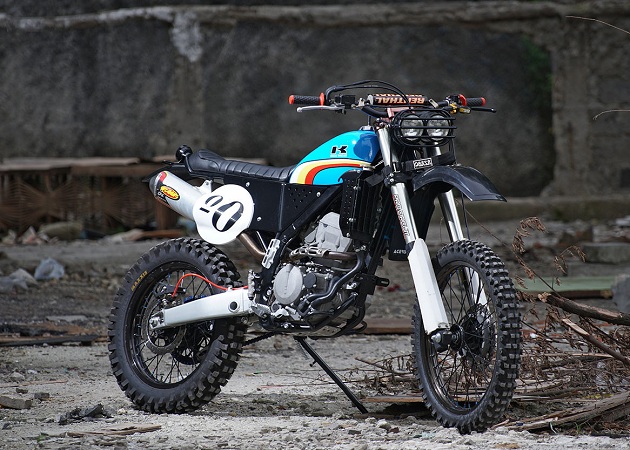 Ретро-эндуро: что можно сделать из Kawasaki KLX250?