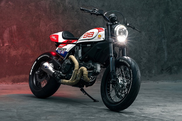 Хорхе рекомендует: непростой Ducati Scrambler с автографом