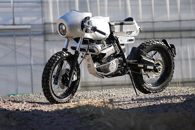 Образцовый эндуро: кастом на базе Honda XLR250R