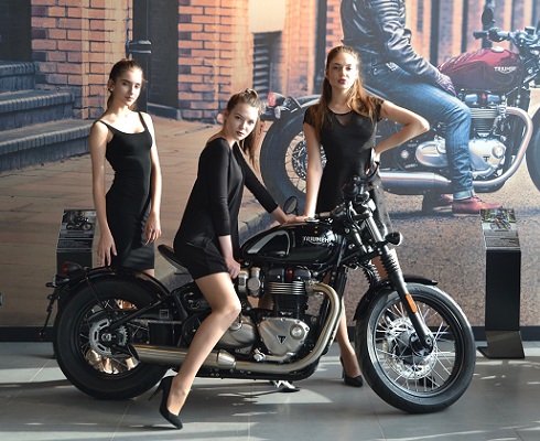 В Новосибирске открылся мотосалон Triumph