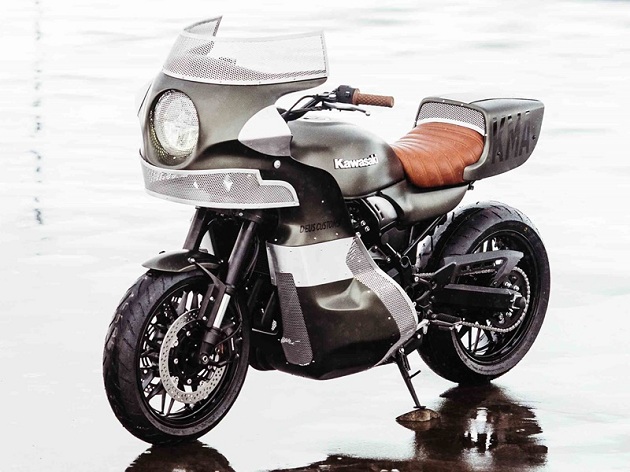 В стиле Гуса: Kawasaki Z900RS облачился в ретро-доспехи