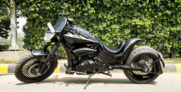 «Годзилла»: Royal Enfield, ставший монстром