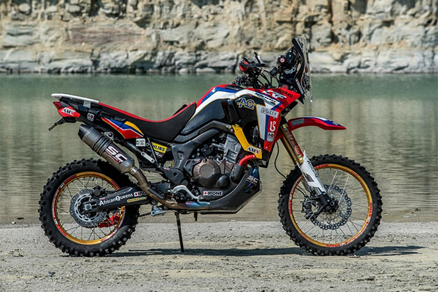 Honda Africa Twin: королева отправляется на войну
