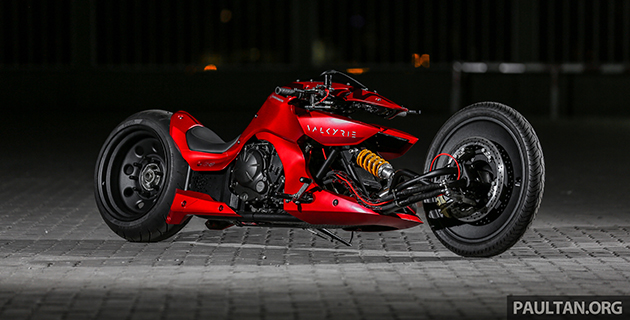 Фарш из Kawasaki: невероятный концепт Valkyrie