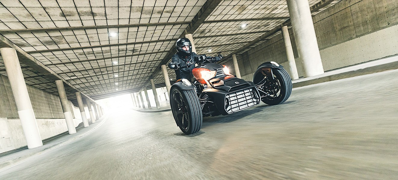 Can-Am представила компактный трицикл Ryker