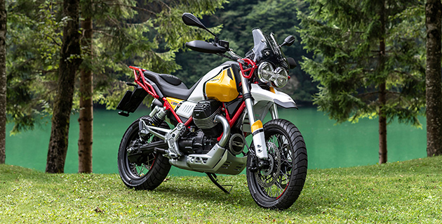 Красота неземная: Moto Guzzi представила туристический эндуро V85 TT