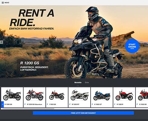 BMW Motorrad начала предлагать мотоциклы в аренду