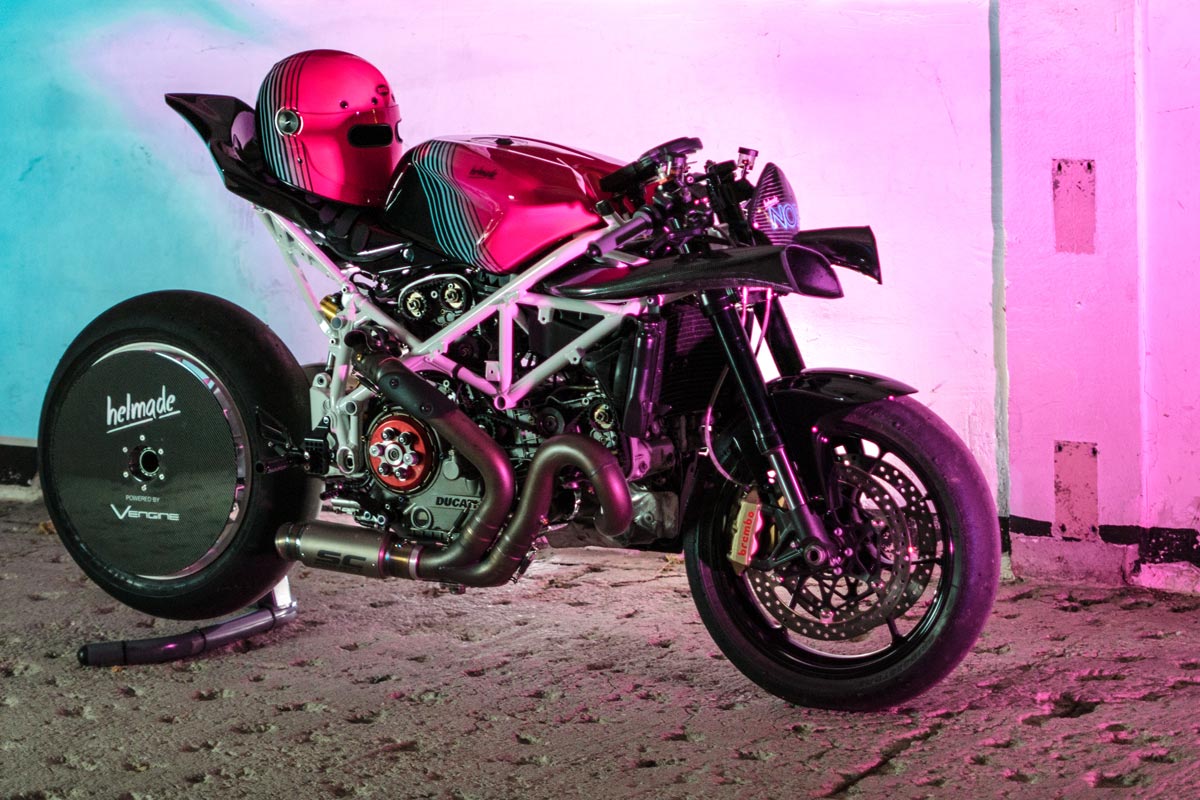 Ducati 999S превратился в мотоцикл для киношного маньяка
