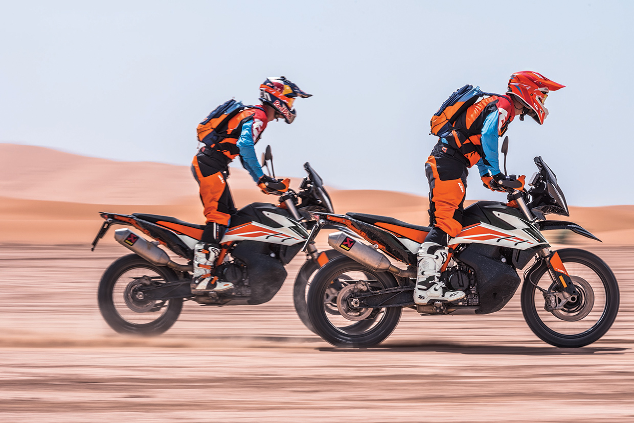 Бойцы в среднем весе: дебютировал турэндуро KTM 790 Adventure