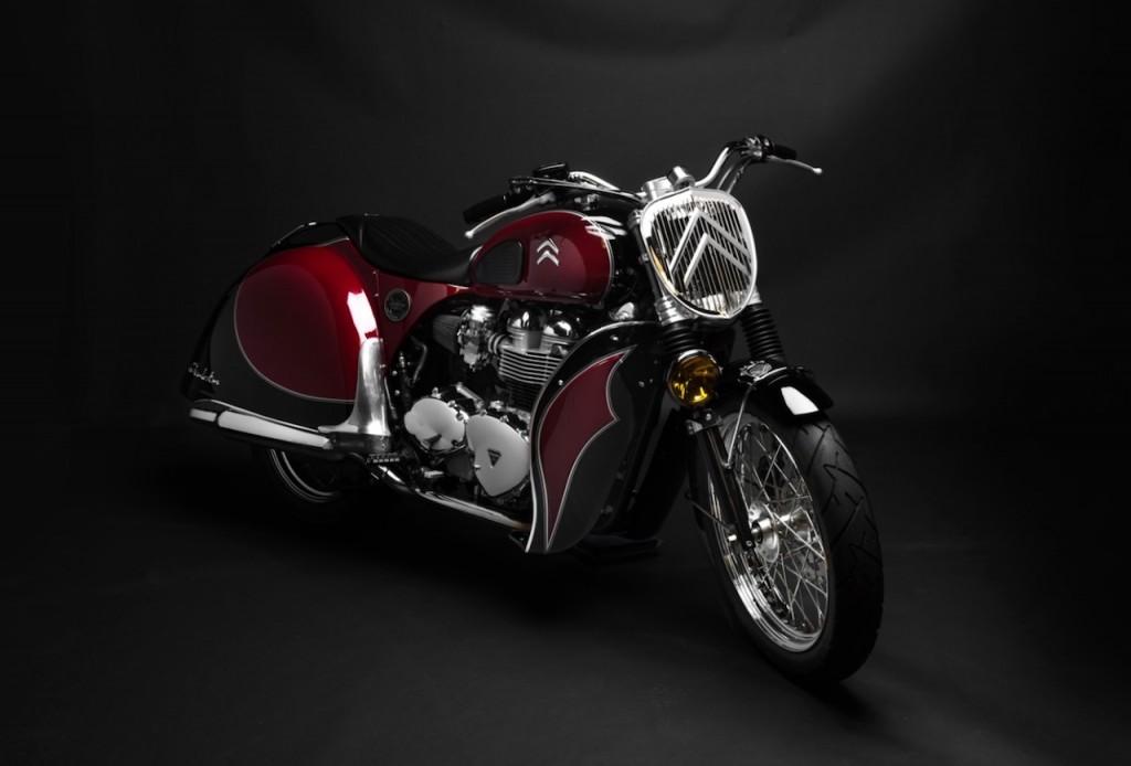 Triumph Bonneville превратился в… Citroen