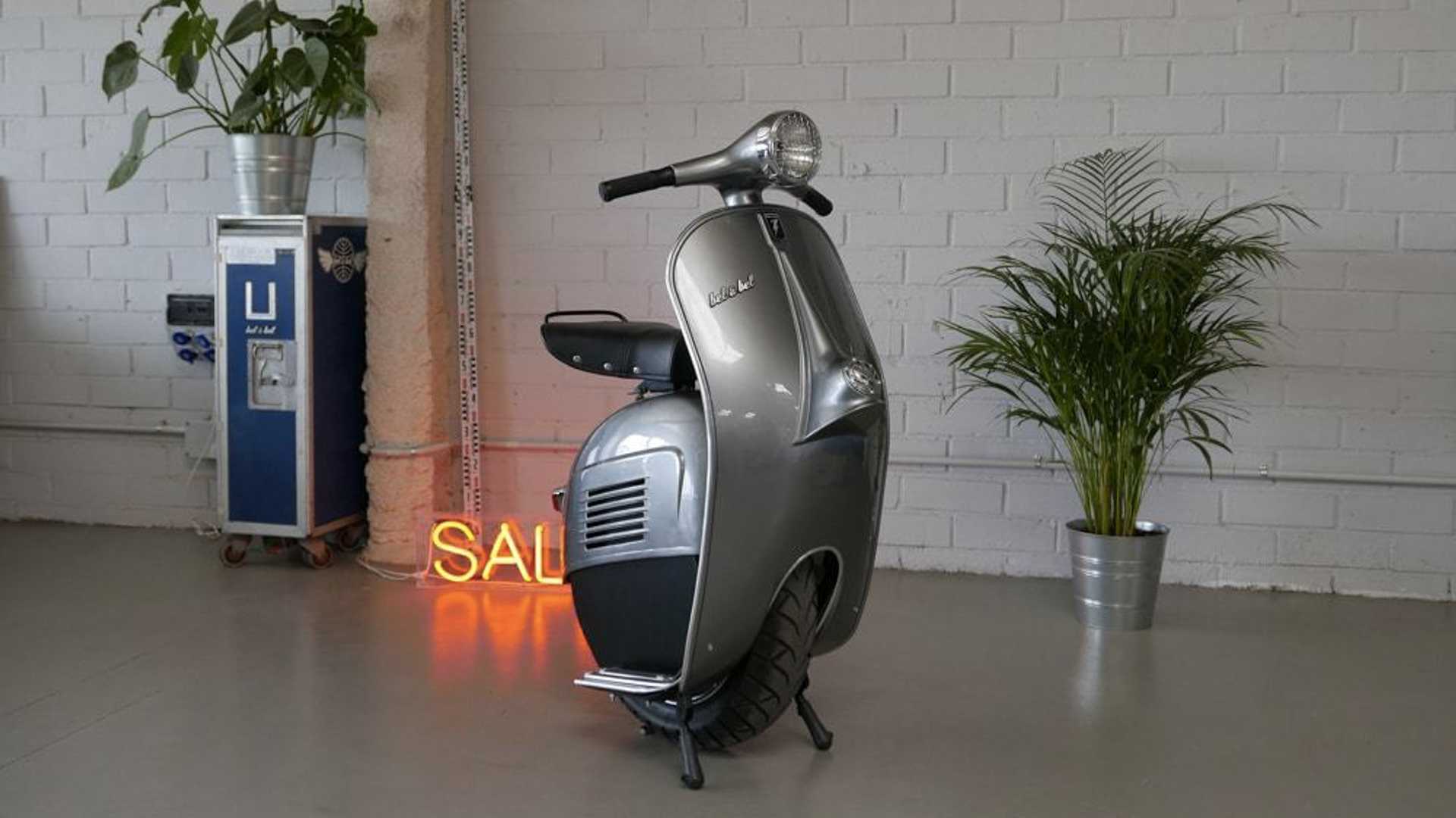 А-ля Vespa: необычный моноцикл для сочувствующих