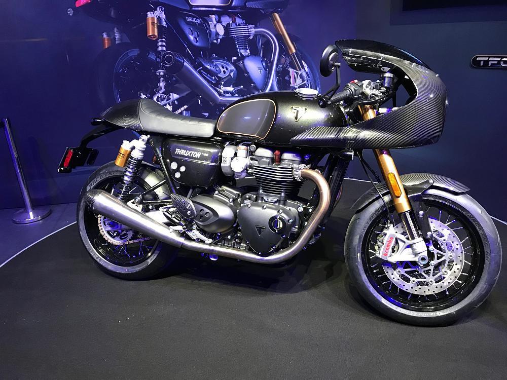 Triumph углепластика: компания выпустит эксклюзивный Thruxton R