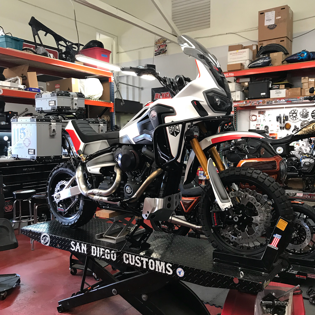Турэндуро Harley-Davidson America Twin, или "Как это развидеть"