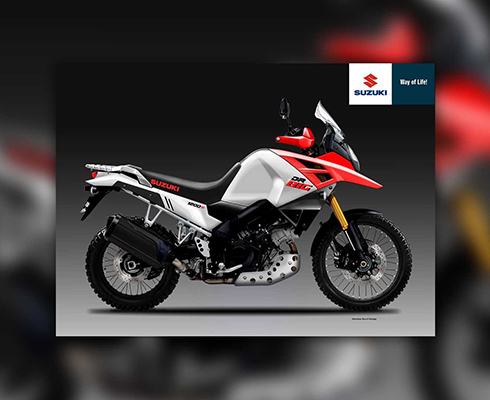 Suzuki готовит соперника Honda Africa Twin