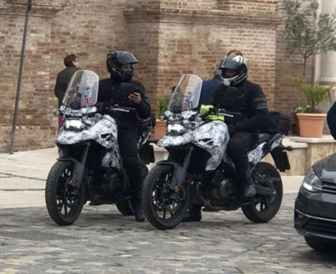 Прототип нового турэндуро Suzuki вышел в свет