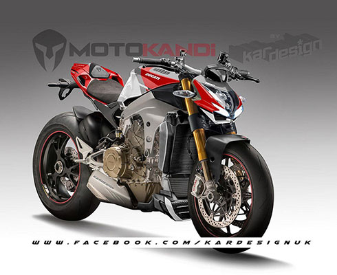 Новый стритфайтер Ducati готовится к старту