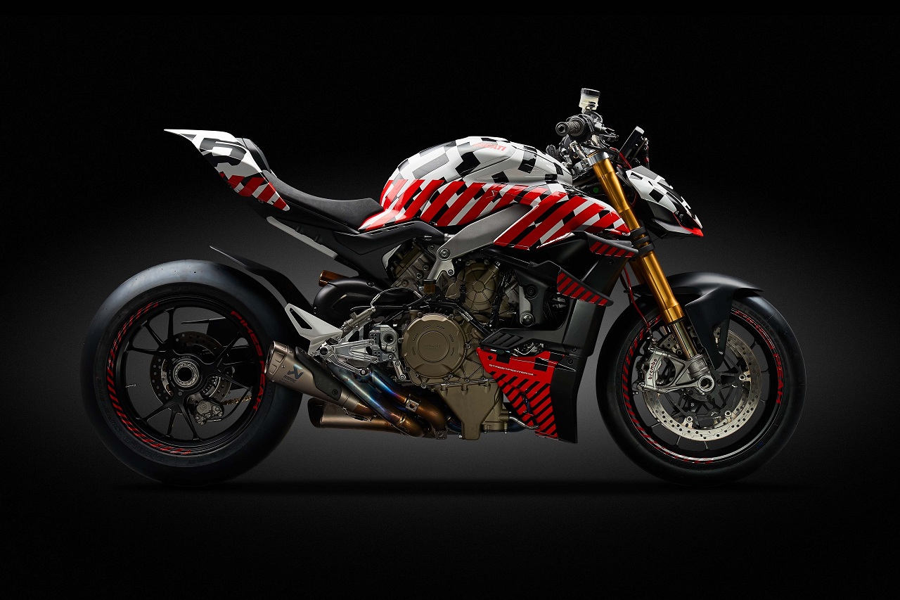 Он поднимется в облака: Ducati показала новый Streetfighter V4