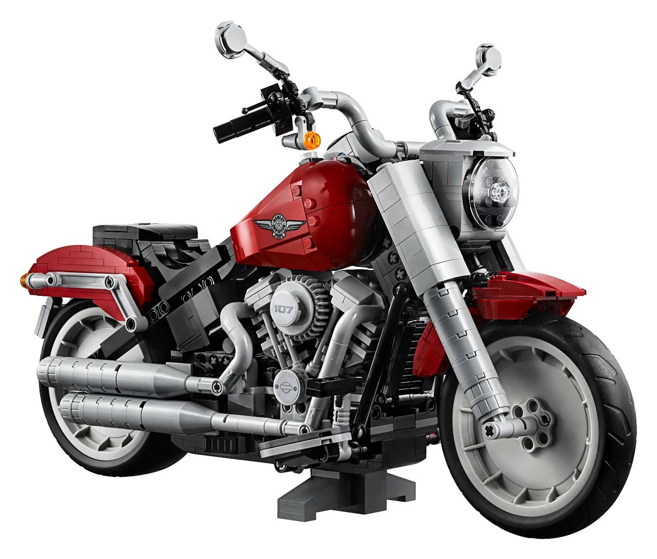 Радость харлеиста: Lego выпустила сборный Fat Boy