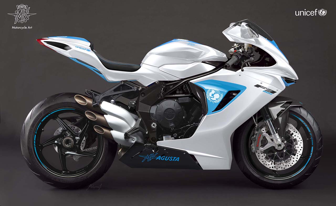 Все для детей: спортбайк MV Agusta F3 800 продан за рекордную сумму