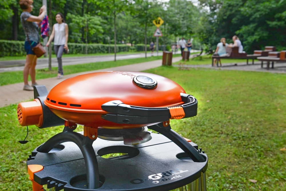Предложение для мотоциклистов: скидка на газовый гриль O-Grill  