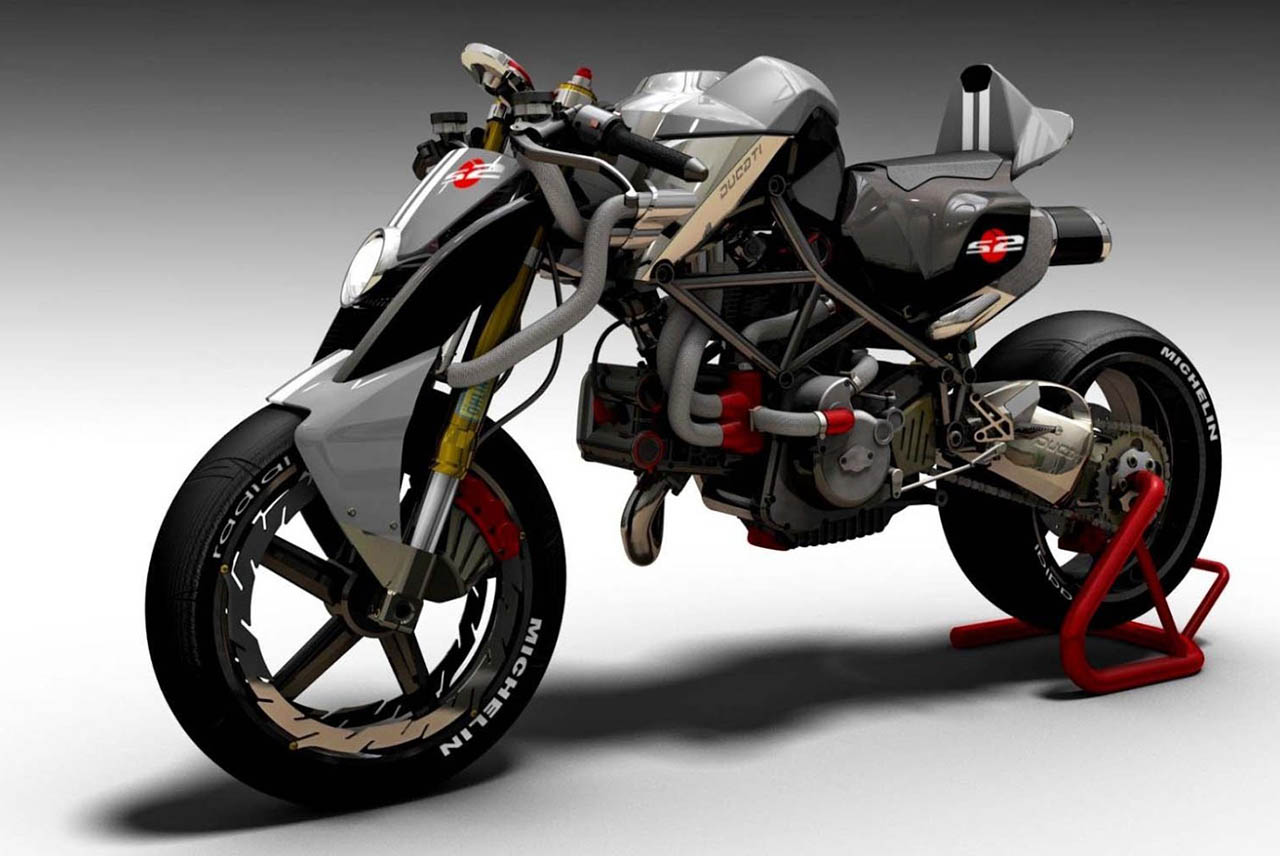 Легкое безумие: концепт Ducati пугает детей и взрослых