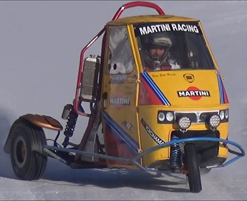 Три Triumph’альных колеса: вот, что может Piaggio Ape (+видео)