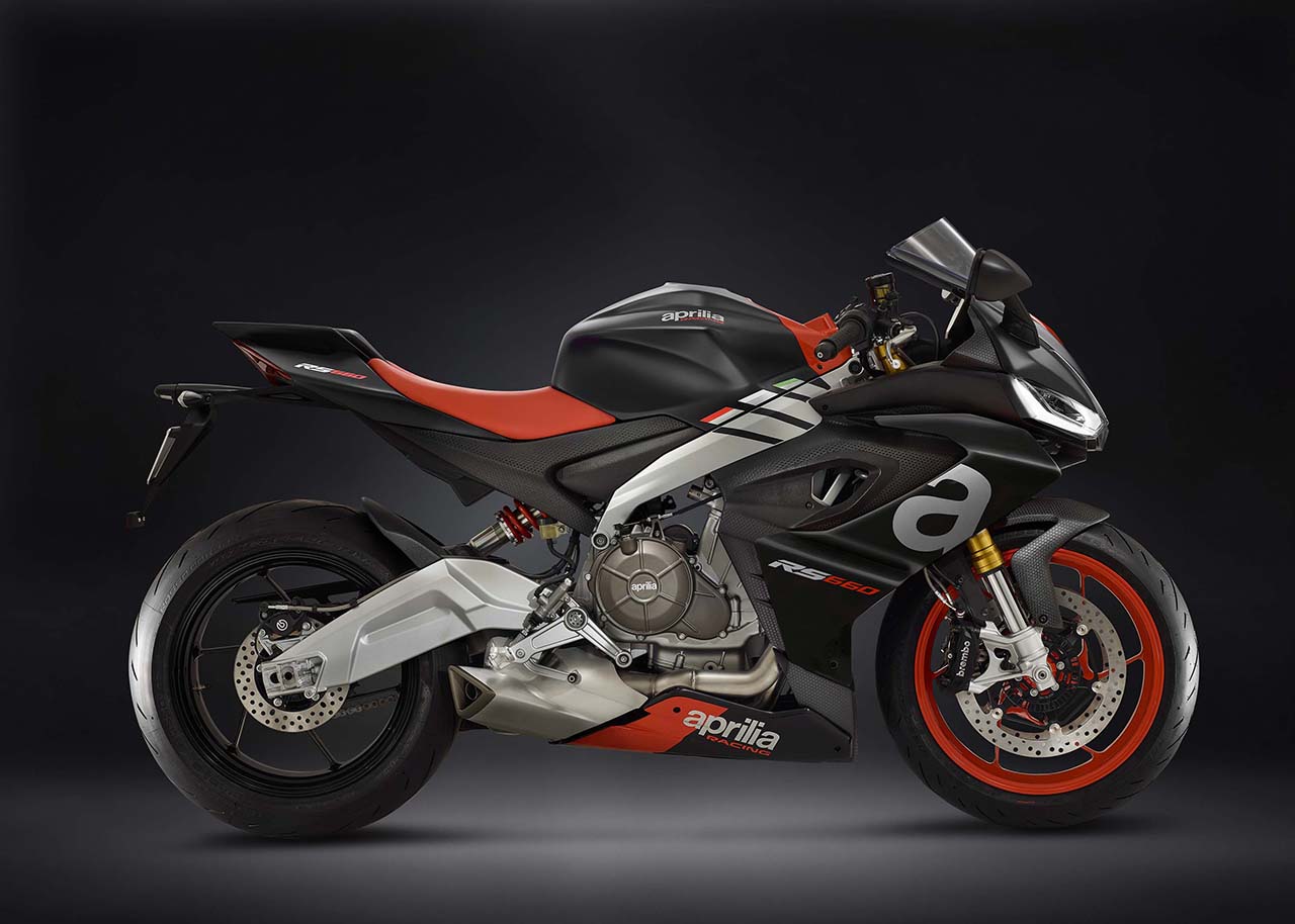 Серийный спортбайк Aprilia RS660 покажут в мае