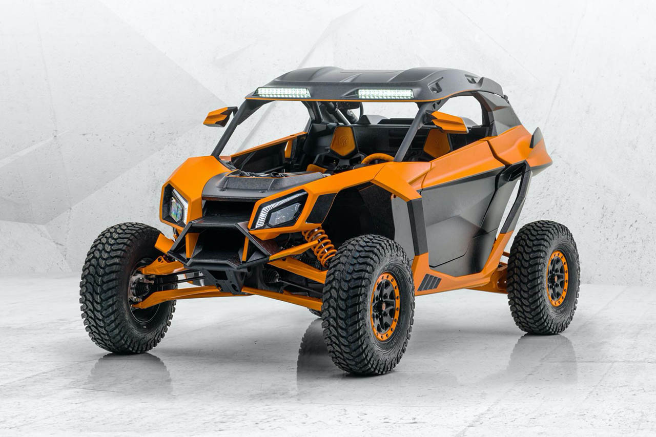 Оранжевое безумие: представлен тюнинговый Can-Am Maverick X3