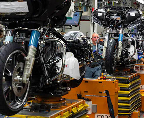 Коронавирус остановил производство Harley-Davidson