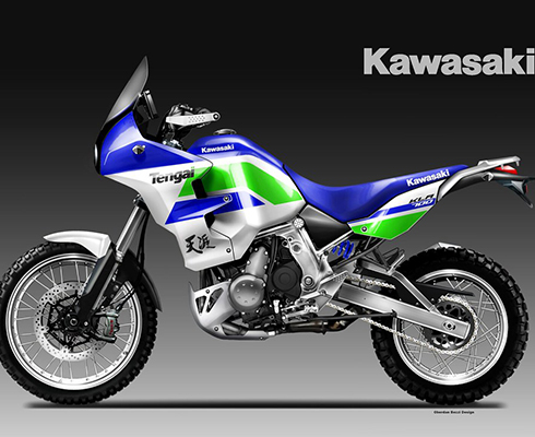 Дразнящий мир: турэндуро Kawasaki дебютировал в виртуальном пространстве
