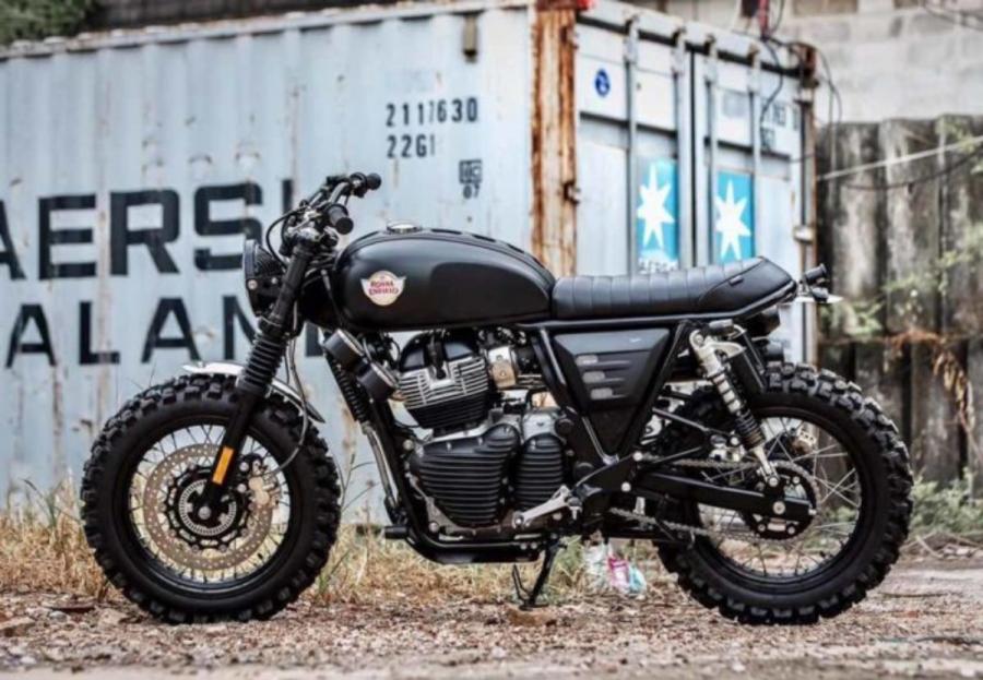 Жизнь продолжается: Royal Enfield готовит 650-кубовый скремблер