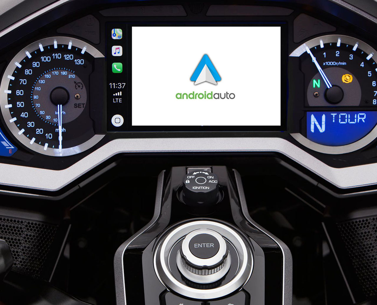 Honda Gold Wing получит Android Auto
