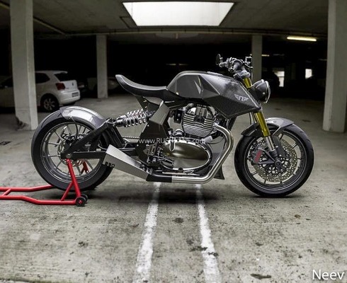 Стильный кастом из "индуса": такой Royal Enfield нам нужен!